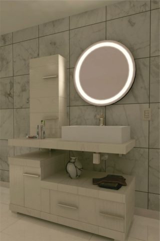 Espejo con Luz LED Integrada MOD 113 - GLDesign